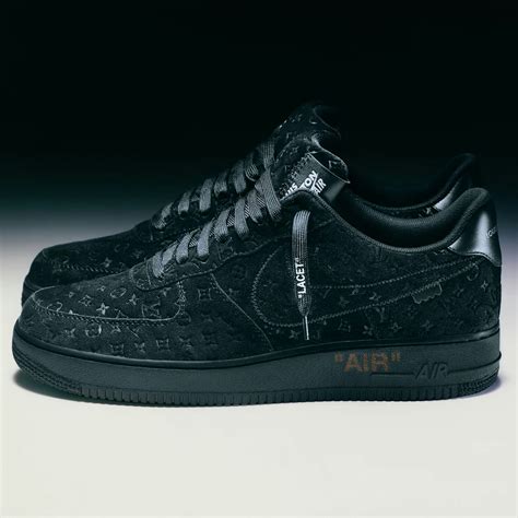 af1 louis vuitton black